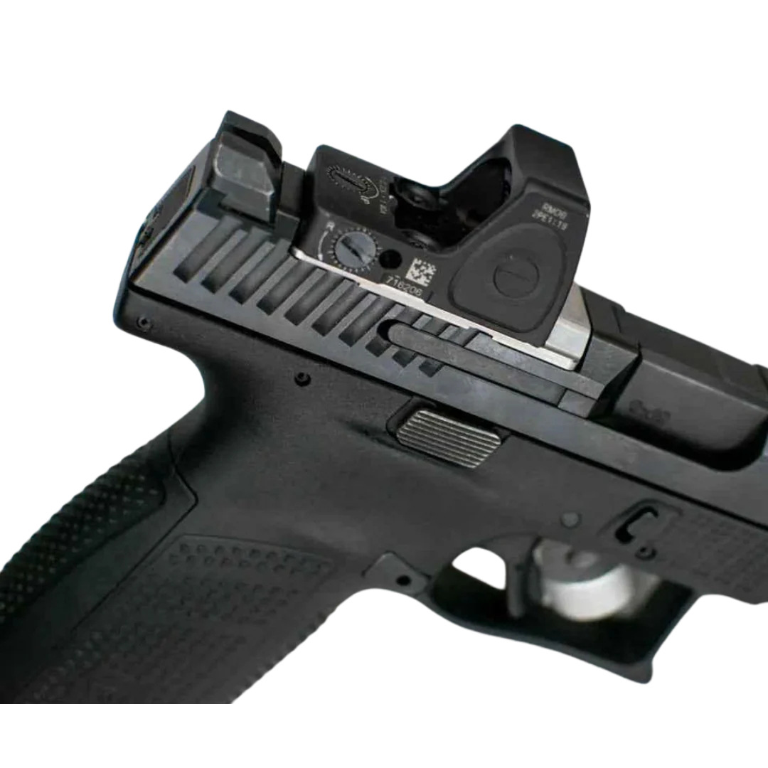 CZ P10 to Trijicon RMR/SRO/Holosun C/407C/507C/508T/507Comp Steel Red Dot Plate - Image 5