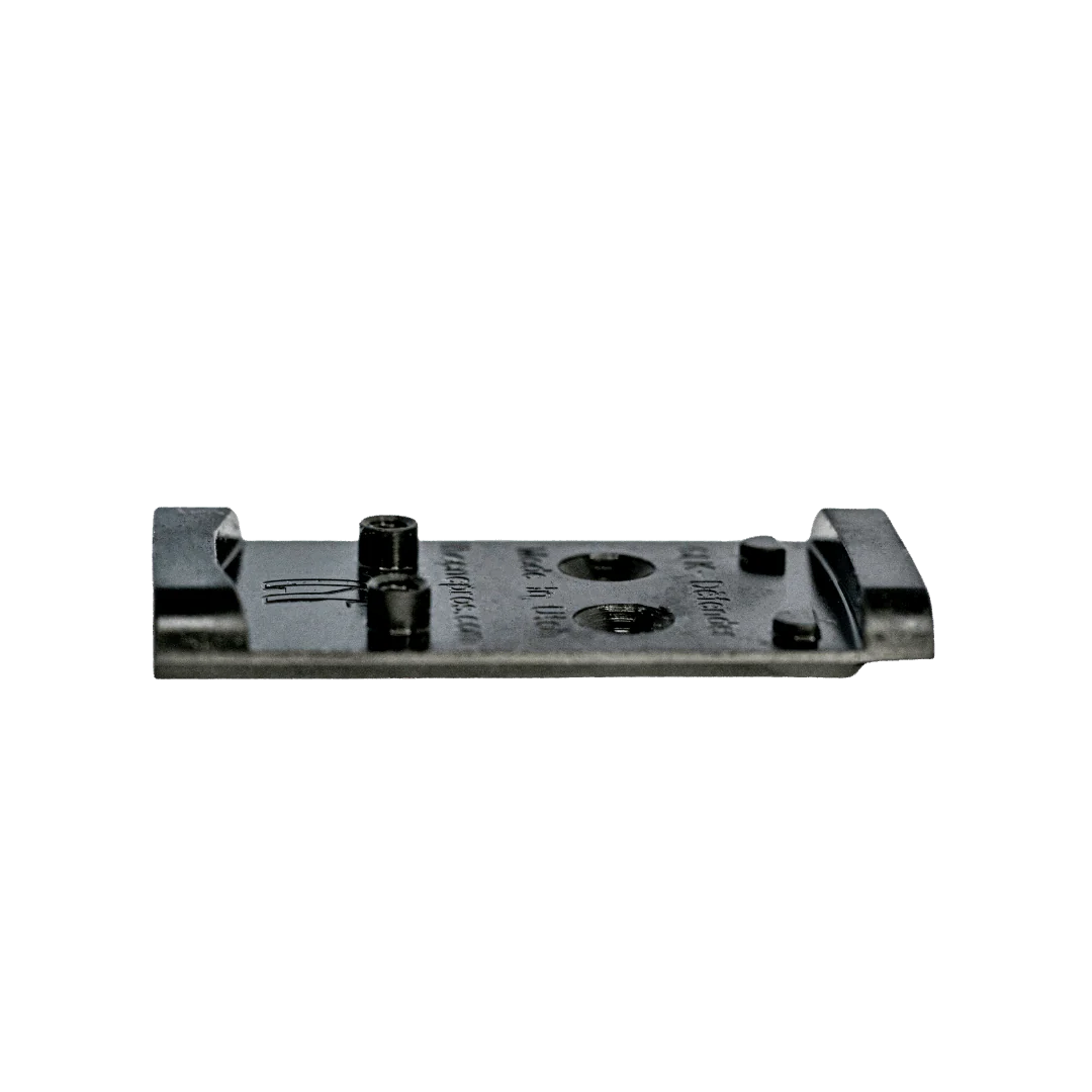 Steel Red Dot Plate for Glock MOS To Shield RMSc/Vortex Defender CCW With Iron Sights - Image 3