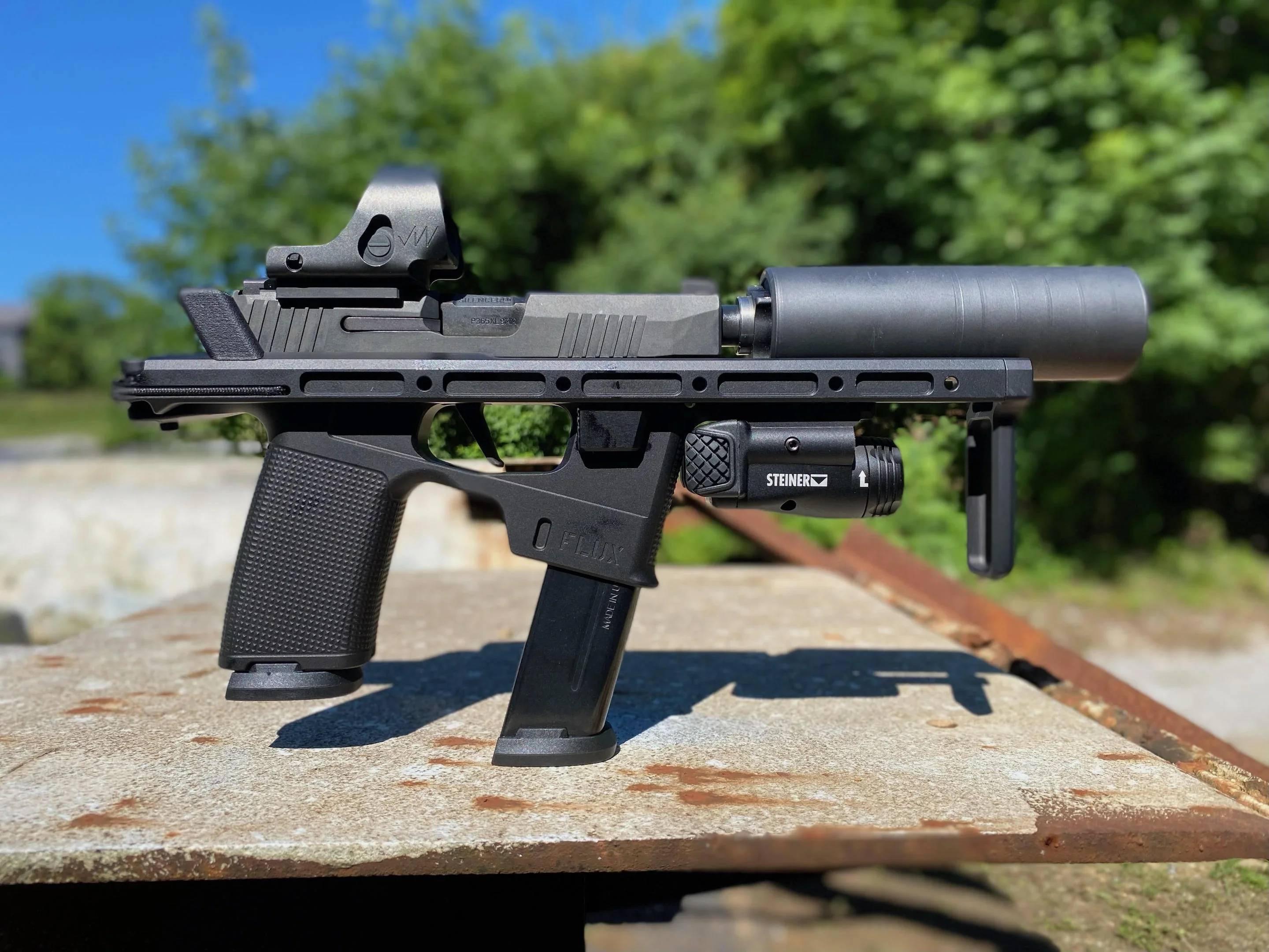 Sig P365 to Trijicon RMR/SRO/Holosun C/407C/507C/508T/507Comp Steel Red Dot Plate - Image 9