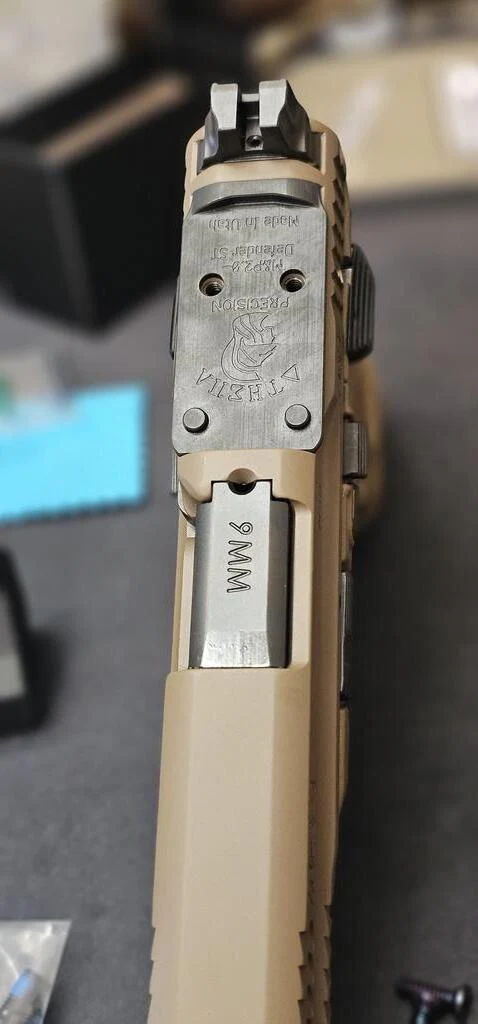 S&W M&P 2.0 to Leupold Delta Point Pro/Vortex Defender ST/XL/Enclosed Steel Red Dot Plate - Image 5